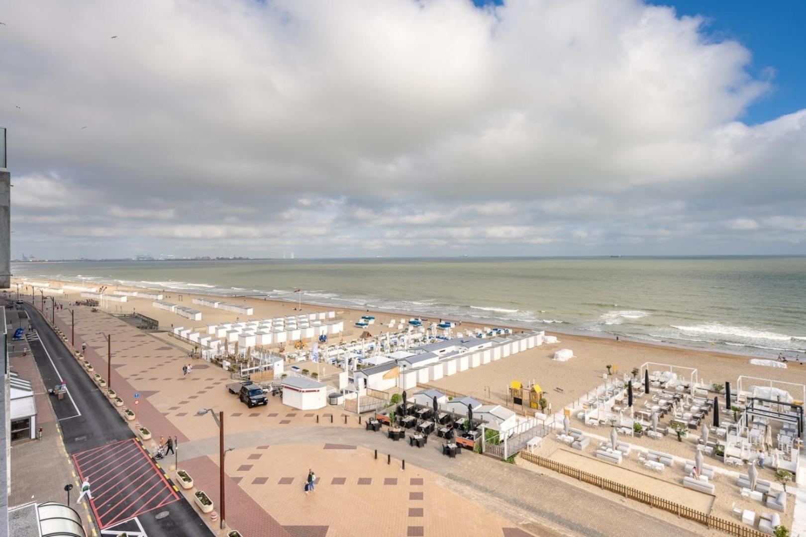 Vue Mer, Famille, Teletravail, Chiens Admis & Garage Knokke-Heist Exteriör bild