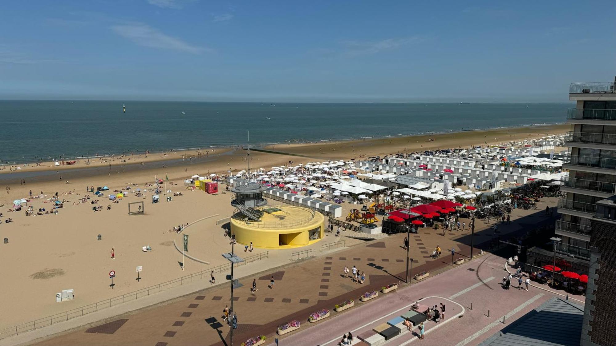 Vue Mer, Famille, Teletravail, Chiens Admis & Garage Knokke-Heist Exteriör bild